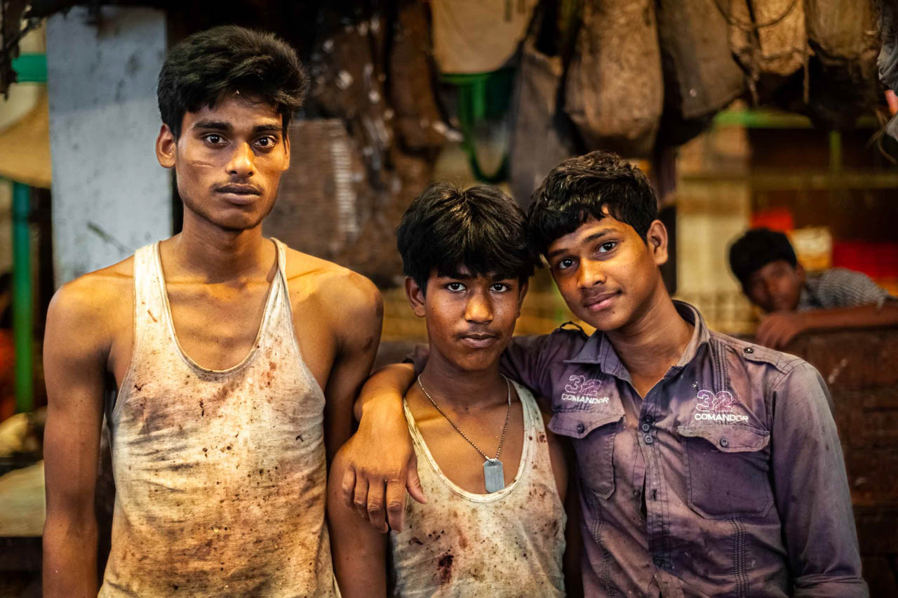 Mercado de la carne de Calcuta