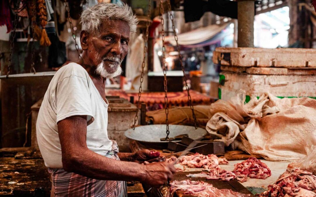 El Mercado de la carne de Calcuta