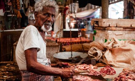 El Mercado de la carne de Calcuta