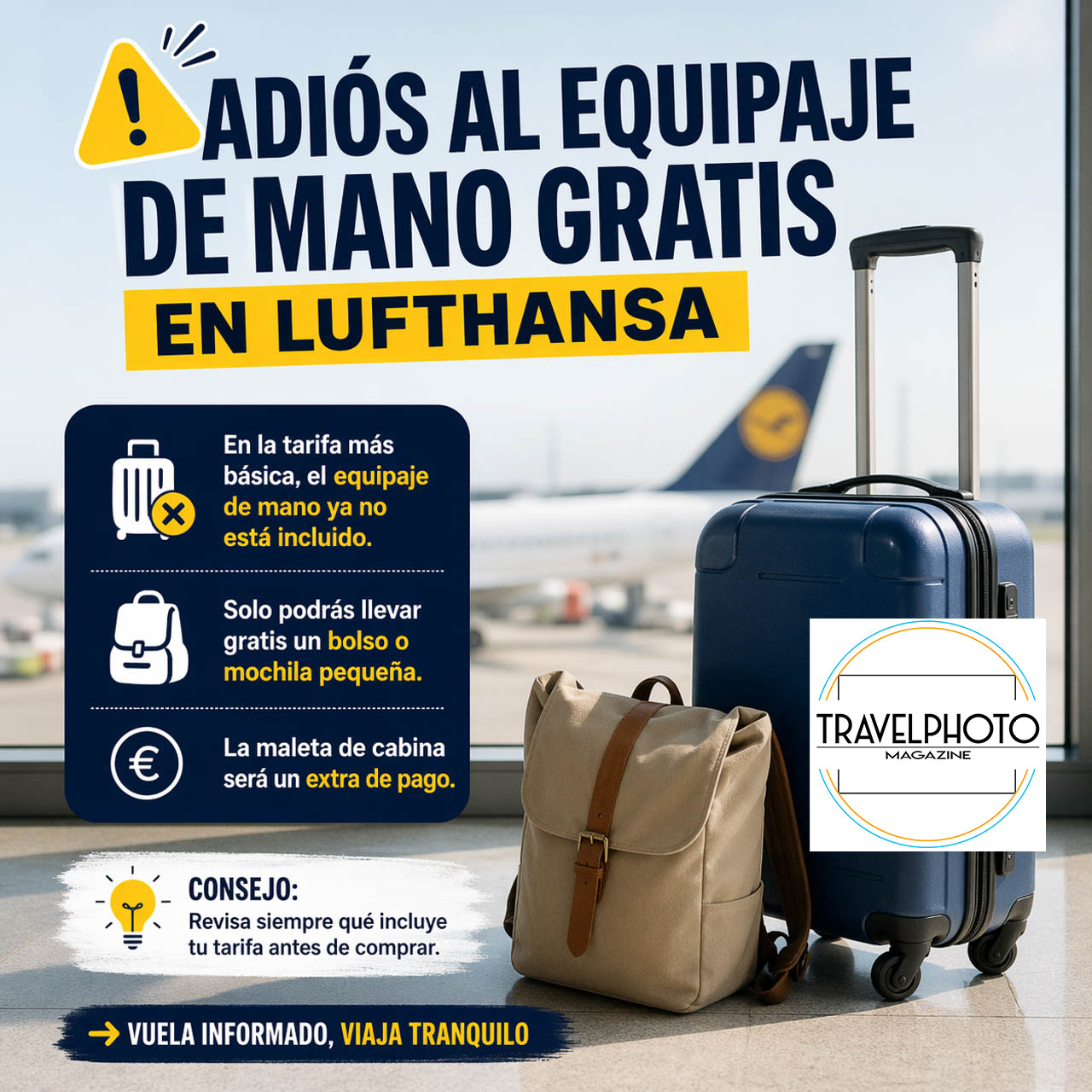 Lufthansa equipaje de mano TPM Lufthansa equipaje de mano